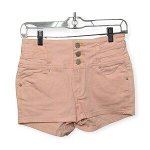 Monarda High Rise Peach Shorts Size Medium NWT